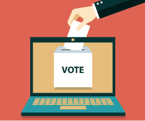 hybrid conference voting system